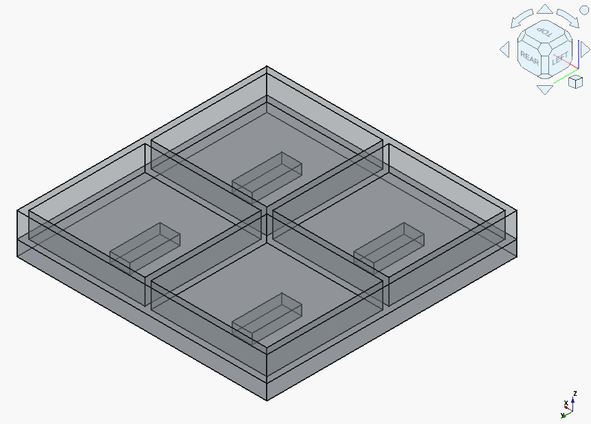 openscad tray claude37t